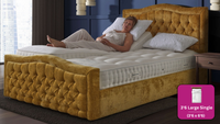 Adjust-a-bed 3ft6 Large Single Grandeur Natural 7000 Adjustable Bed