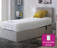 Adjust-a-bed 3ft6 Large Single Beau Adjustable Bed