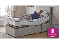 Adjust-a-bed 3ft6 Large Single Mayfair Luxury Pillow Top Adjustable Bed