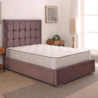 Albany 54inch 6ft Super King Size Upholstered Bed Frame with Ottoman Option