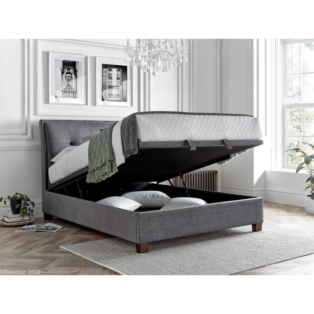 Ascend 4ft6 Upholstered Ottoman Bed Frame