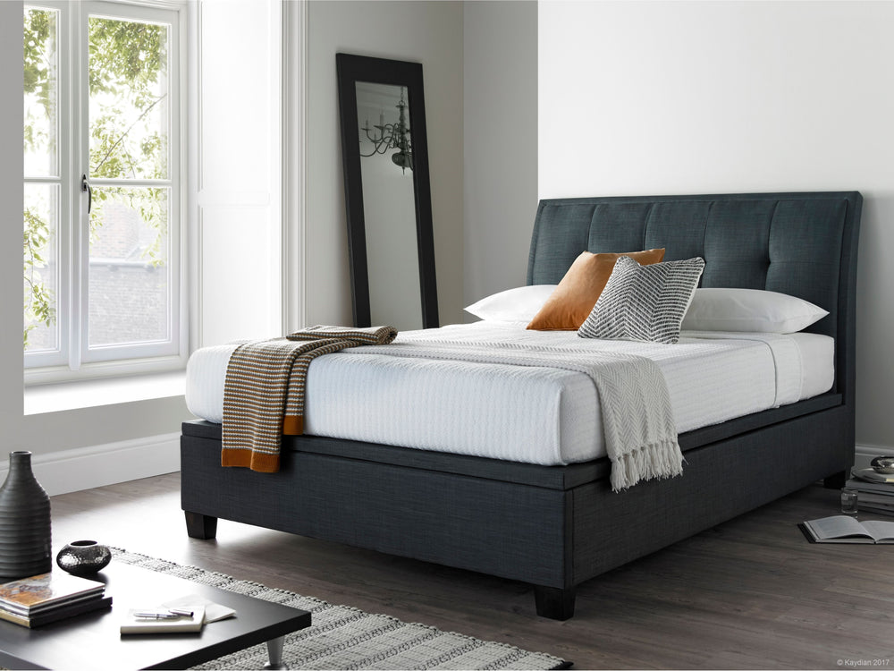 Ascend 4ft6 Upholstered Ottoman Bed Frame