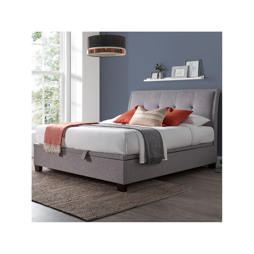 Ascend 6ft Upholstered Ottoman Bed Frame