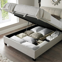 Ascend 5ft Upholstered Ottoman Bed Frame