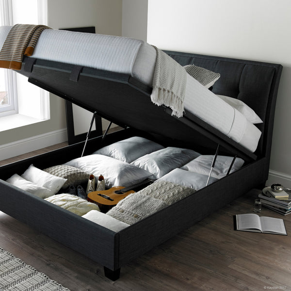 Ascend 5ft Upholstered Ottoman Bed Frame