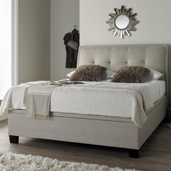 Ascend 5ft Upholstered Ottoman Bed Frame
