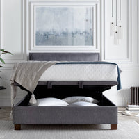 Ascend 4ft6 Upholstered Ottoman Bed Frame