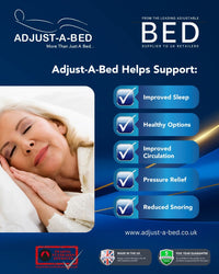 Adjust-a-bed 3ft Single Beau Adjustable Bed