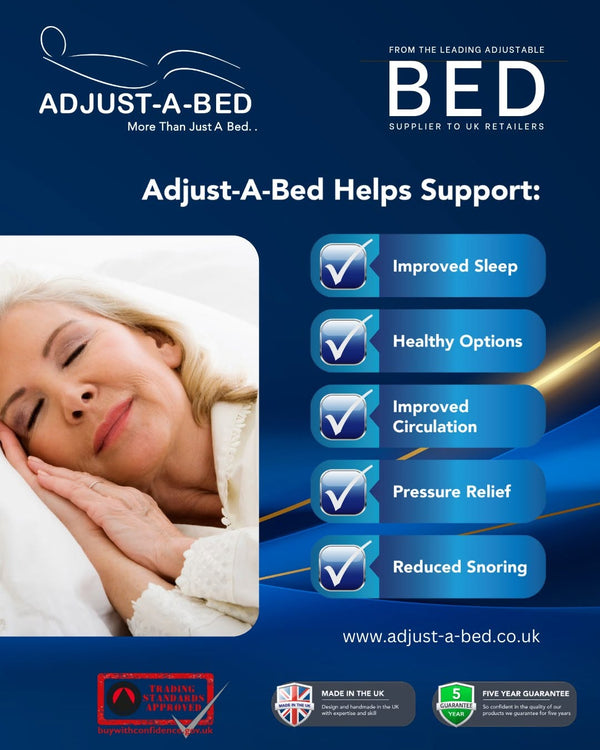 Adjust-a-bed 3ft Single Beau Adjustable Bed