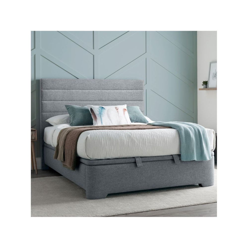 Abigail 5ft Upholstered Ottoman Bed Frame