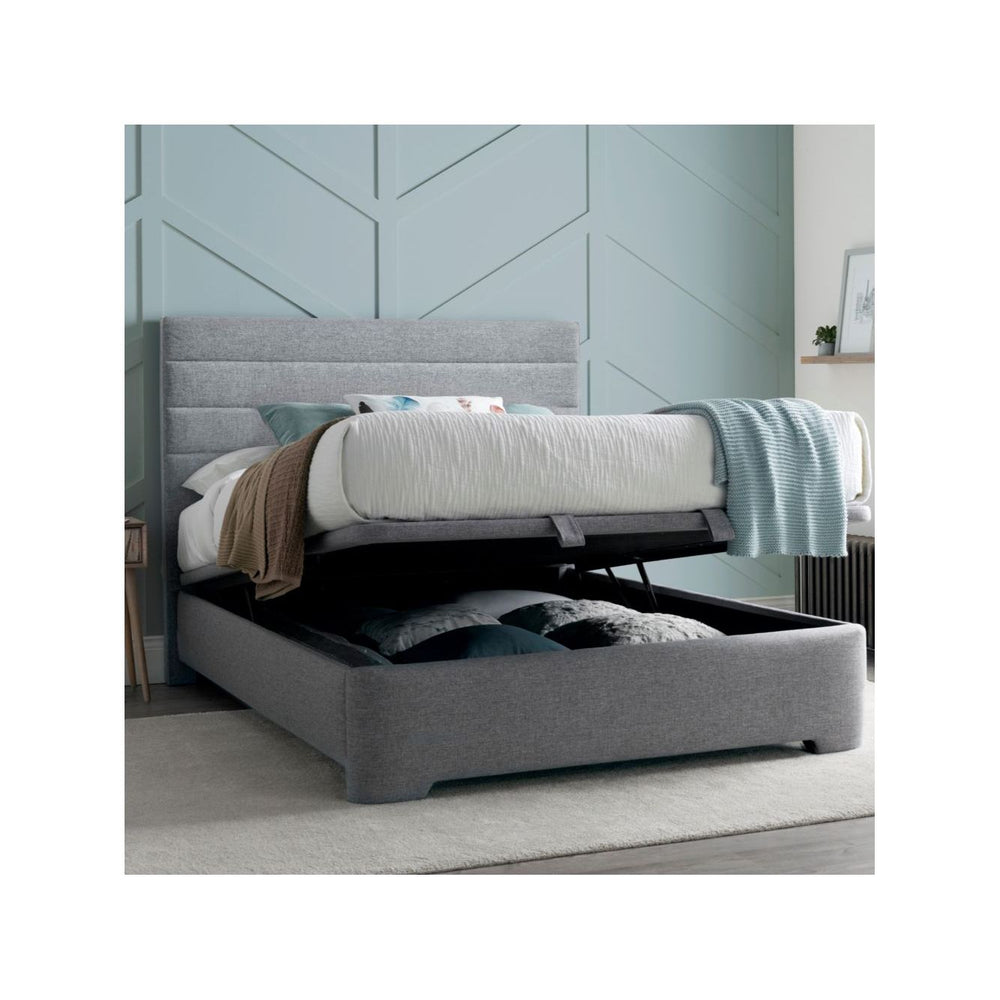 Abigail 5ft Upholstered Ottoman Bed Frame