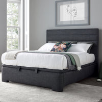 Abigail 6ft Upholstered Ottoman Bed Frame