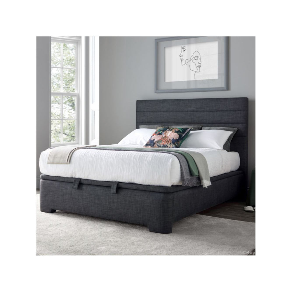 Abigail 4ft6 Upholstered Ottoman Bed Frame