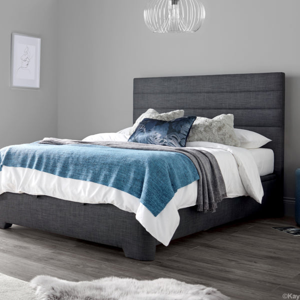 Abigail 5ft Upholstered Ottoman Bed Frame