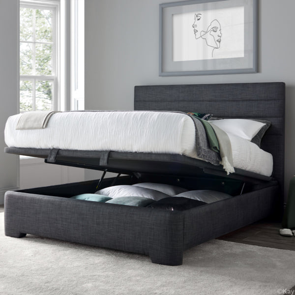Abigail 6ft Upholstered Ottoman Bed Frame
