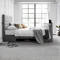Abigail 4ft6 Upholstered TV Ottoman Bed Frame