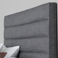 Abigail 4ft6 Upholstered TV Ottoman Bed Frame