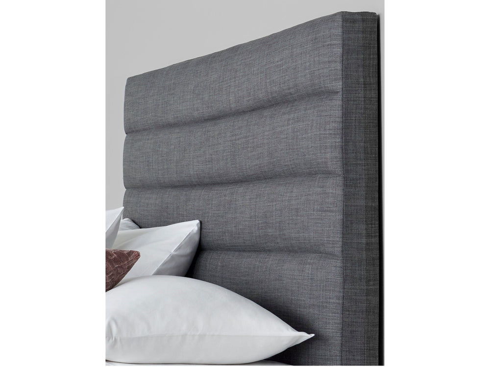 Abigail 5ft Upholstered TV Ottoman Bed Frame
