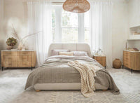 Roma Upholstered 6ft Super King Size Bed Frame