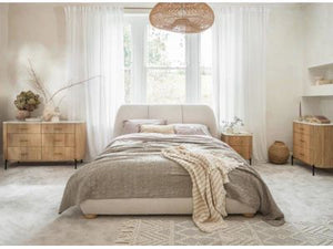 Roma Upholstered 6ft Super King Size Bed Frame