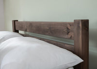 Woodbury 4ft Wooden Small Double Bed Frame with Essential Mattress - Combo Deal