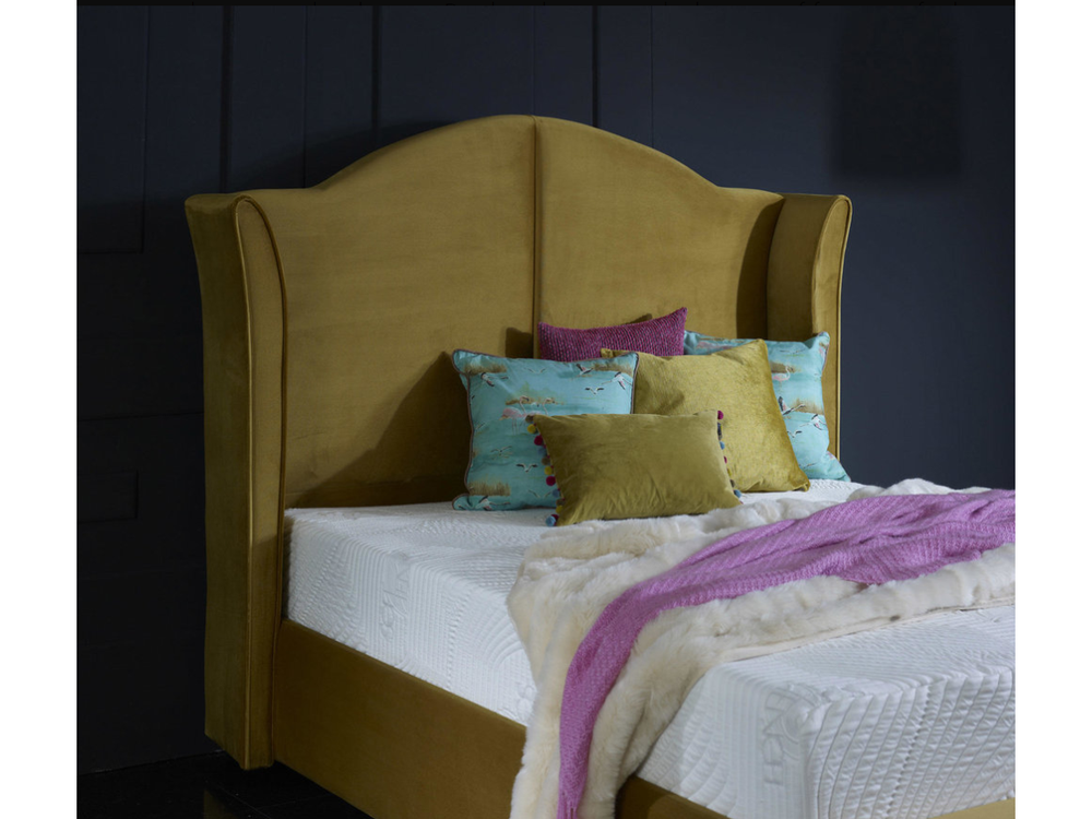 Brandy Upholstered 5ft King Size Bed Frame