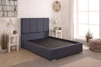 Clara 48inch 5ft King Size Upholstered Bed Frame with Essential Mattress - Combo Deal