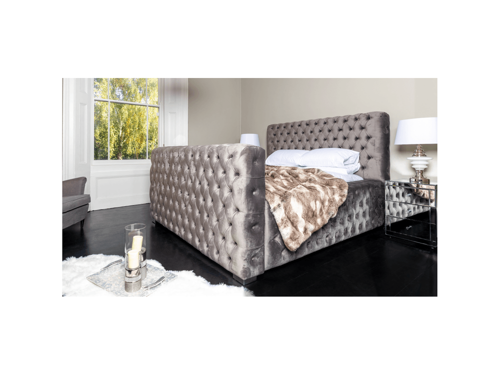 Caracus Upholstered 3ft Single Bed Frame