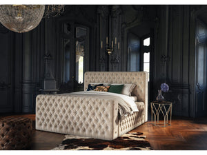 Caracus Upholstered 4ft6 King Size Bed Frame