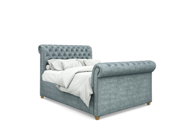 Chesterfield 3ft SIngle Upholstered Bed Frame