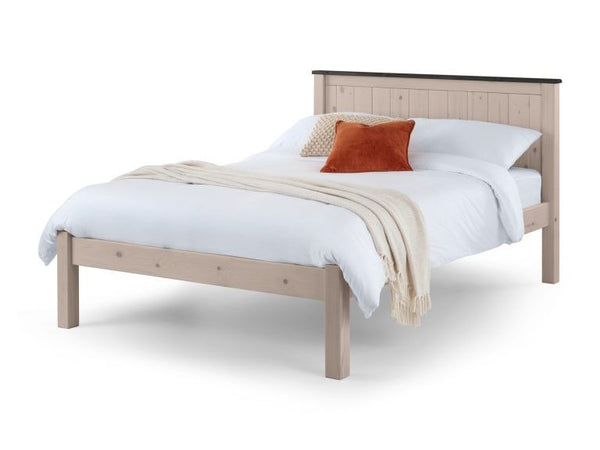 Okehampton 5ft King Size Wooden Bed Frame with Low Foot End