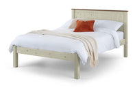 Okehampton 5ft King Size Wooden Bed Frame with Low Foot End