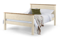 Paignton 5ft King Size Wooden Bed Frame - Low Foot End