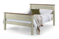 Paignton 5ft King Size Wooden Bed Frame - Low Foot End with Essential Mattress - Combo Deal