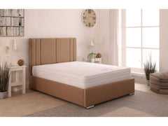 Ezra 48inch 4ft6 Double Upholstered Bed Frame with Ottoman Option