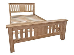 Francis Solid Oak 5ft King Size Bed Frame