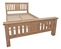 Francis Solid Oak 4ft6 Double Bed Frame