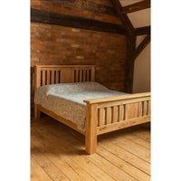 Francis Solid Oak 6ft Super King Bed Frame