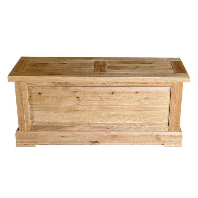 Francis Solid Oak Blanket Box