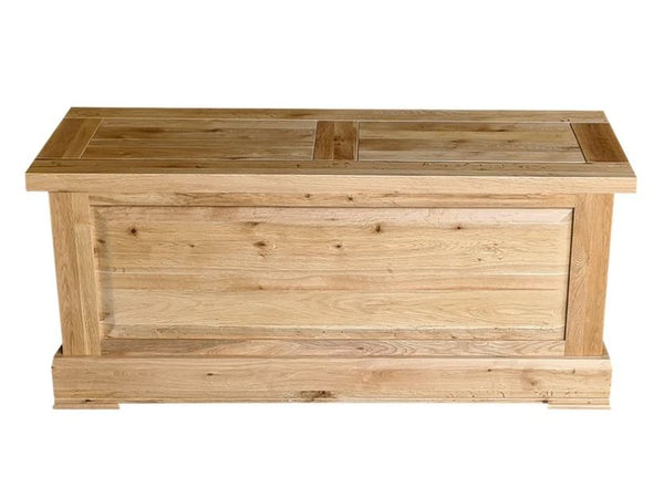 Francis Solid Oak Blanket Box