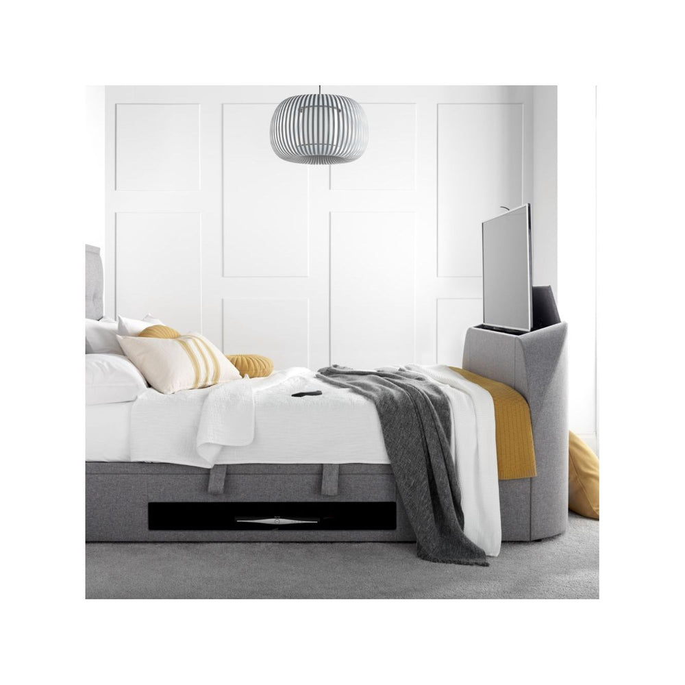 Fallon 6ft TV Upholstered Ottoman Bed Frame