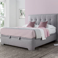Fallon 5ft Upholstered Ottoman Bed Frame
