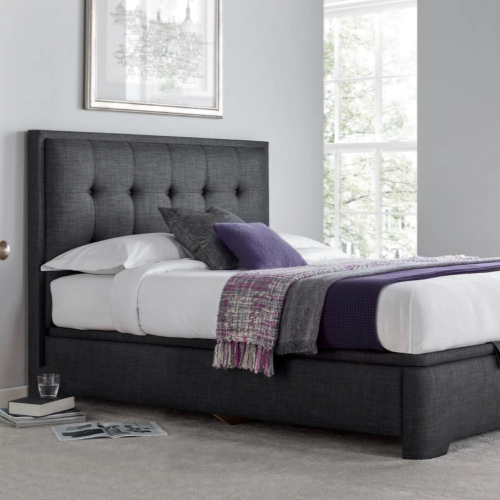 Fallon 5ft Upholstered Ottoman Bed Frame