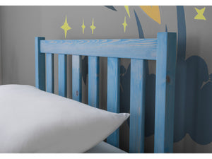 Farway 3ft Wooden Single Bed Frame with Essential Mattress - Combo Deal