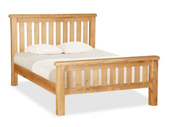 Salford Oak 6ft Slatted Bed Frame