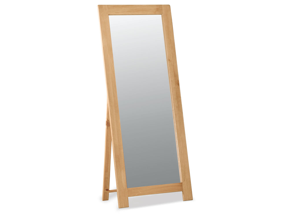 Salford Oak Cheval Mirror