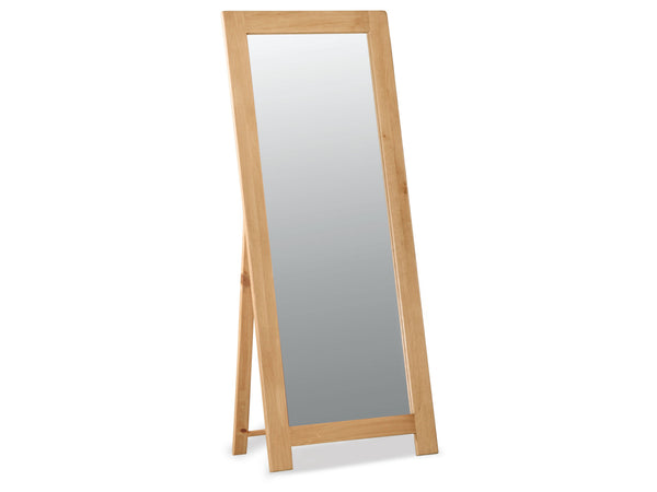 Salford Oak Cheval Mirror