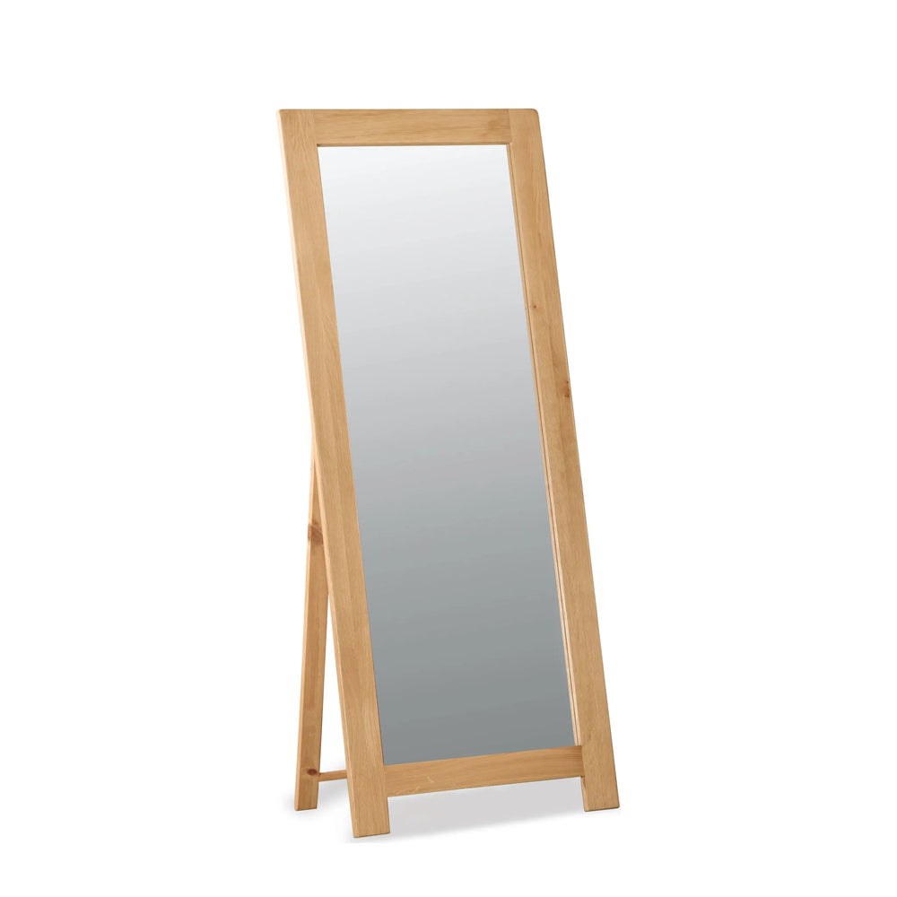 Salford Oak Cheval Mirror