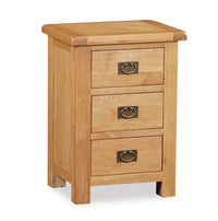 Salford Oak Wide Bedside