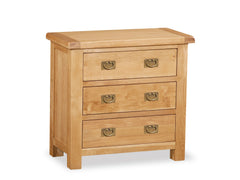 Salford Oak 3 Drawer Chest